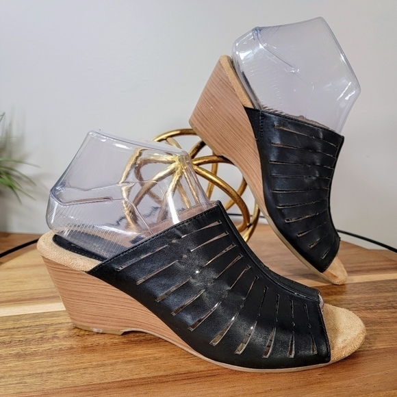 Croft & Barrow Ortholite Gesso Wedge Sandals Size 6 - Picture 8 of 17